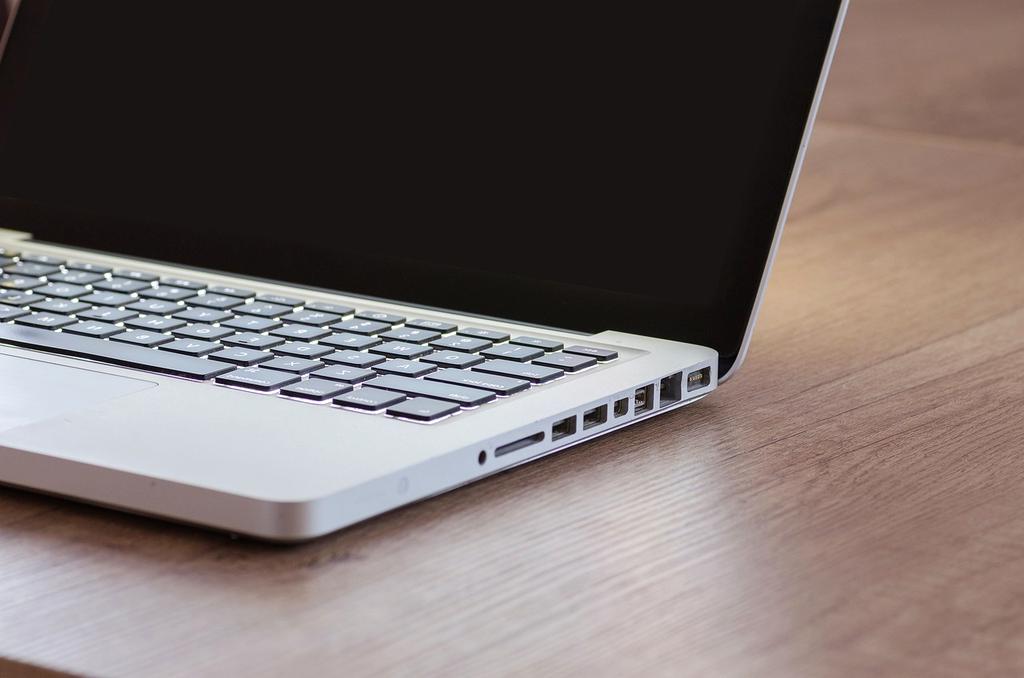 Abstract digital services concept with network and devices